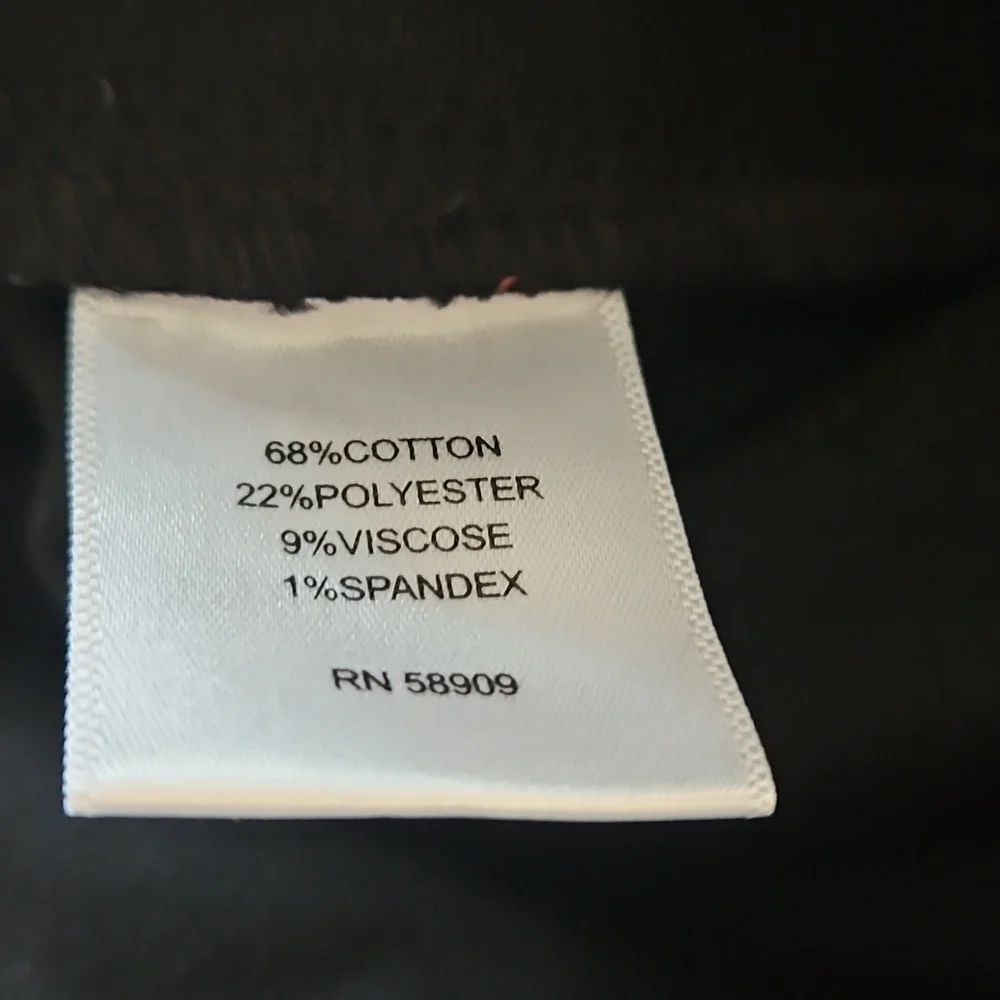 A Loves A High Rise Wide Leg Denim: Black: Size- 26 - Picture 12 of 13